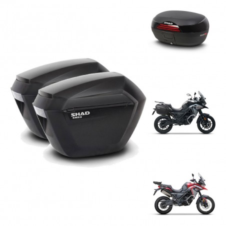 SHAD Baul SH46 + soporte montaje maletas sh23 45 L KIT-477958