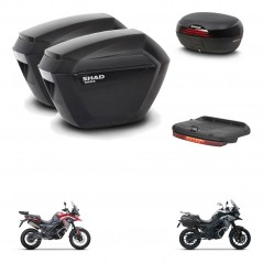 SHAD Baul SH46 + soporte montaje maletas sh23 accesorios 45 L KIT-480413