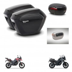 SHAD SH46 trunk + mounting bracket sh23 suitcases accessories 45 L KIT-480431