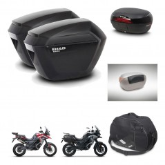 SHAD SH46 trunk + mounting bracket sh23 suitcases accessories 45 L KIT-480443