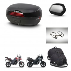 SHAD SH35 PREMIUM suitcases + mounting bracket SH46 trunk accessories 45 L KIT-480457