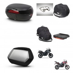 SHAD SH35 PREMIUM suitcases + mounting bracket SH46 trunk accessories 45 L KIT-480475