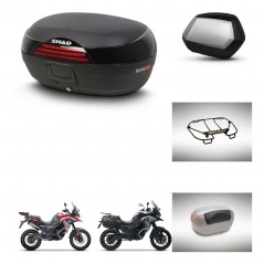 SHAD SH35 PREMIUM suitcases + mounting bracket SH46 trunk accessories 45 L KIT-480480
