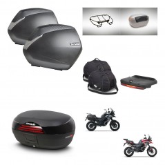 SHAD SH46 trunk + mounting bracket SH36 suitcases accessories 45 L KIT-480484