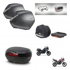 SHAD Baul SH46 + soporte montaje maletas SH36 accesorios 45 L KIT-480495