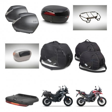 SHAD Baul SH46 + soporte montaje maletas SH36 accesorios 45 L KIT-480496