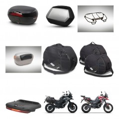 SHAD SH35 PREMIUM suitcases + mounting bracket SH46 trunk accessories 45 L KIT-480499