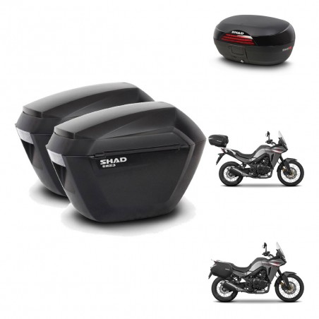 SHAD Baul SH46 + soporte montaje maletas sh23 45 L KIT-480503