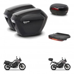 SHAD SH46 trunk + mounting bracket sh23 suitcases accessories 45 L KIT-480509