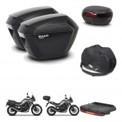 SHAD SH46 trunk + mounting bracket sh23 suitcases accessories 45 L KIT-480521