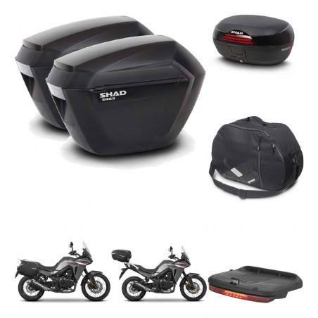 SHAD Baul SH46 + soporte montaje maletas sh23 accesorios 45 L KIT-480521