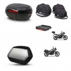 SHAD SH35 PREMIUM suitcases + mounting bracket SH46 trunk accessories 45 L KIT-480523