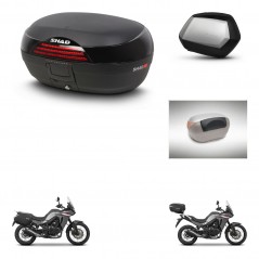 SHAD Maletas SH35 PREMIUM + soporte montaje baul SH46 accesorios 45 L KIT-480528