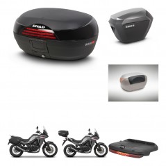 SHAD Maletas sh23 alu + soporte montaje baul SH46 accesorios 45 L KIT-480536