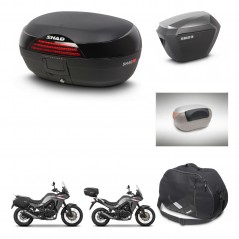 SHAD Maletas sh23 alu + soporte montaje baul SH46 accesorios 45 L KIT-480542