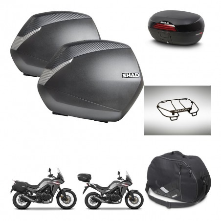 SHAD Baul SH46 + soporte montaje maletas SH36 accesorios 45 L KIT-480561