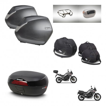 SHAD Baul SH46 + soporte montaje maletas SH36 accesorios 45 L KIT-480586