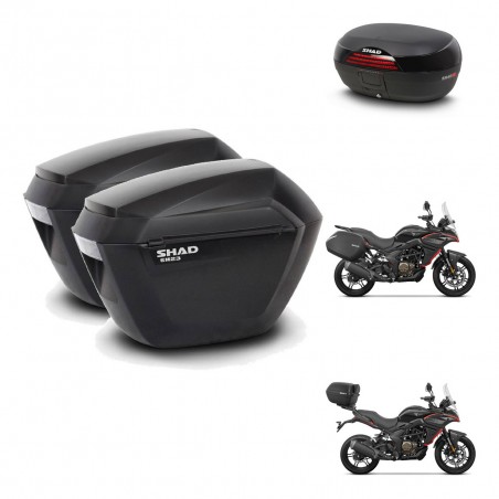 SHAD Baul SH46 + soporte montaje maletas sh23 45 L KIT-480599