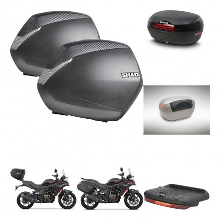 SHAD Baul SH46 + soporte montaje maletas SH36 accesorios 45 L KIT-480627