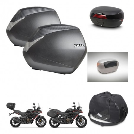 SHAD Baul SH46 + soporte montaje maletas SH36 accesorios 45 L KIT-480633