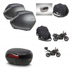 SHAD Baul SH46 + soporte montaje maletas SH36 accesorios 45 L KIT-480634
