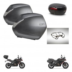 SHAD Baul SH46 + soporte montaje maletas SH36 accesorios 45 L KIT-480645