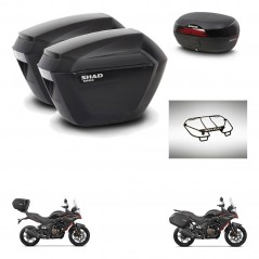 SHAD Baul SH46 + soporte montaje maletas sh23 accesorios 45 L KIT-480647