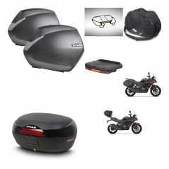 SHAD Baul SH46 + soporte montaje maletas SH36 accesorios 45 L KIT-480663
