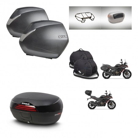 SHAD Baul SH46 + soporte montaje maletas SH36 accesorios 45 L KIT-480670