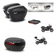 SHAD SH46 trunk + mounting bracket sh23 suitcases accessories 45 L KIT-480677