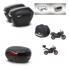 SHAD SH46 trunk + mounting bracket sh23 suitcases accessories 45 L KIT-480683