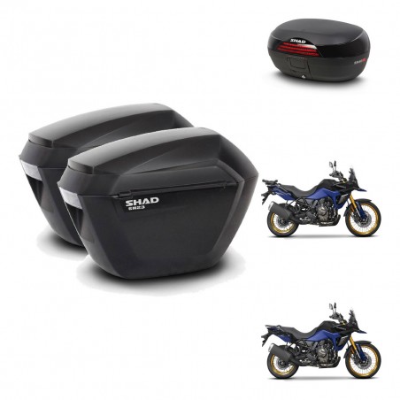 SHAD Baul SH46 + soporte montaje maletas sh23 45 L KIT-480695