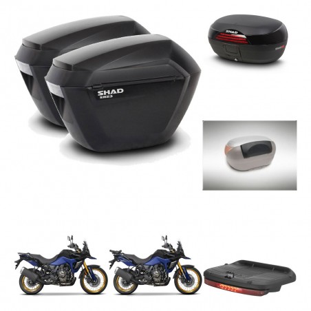 SHAD Baul SH46 + soporte montaje maletas sh23 accesorios 45 L KIT-480725