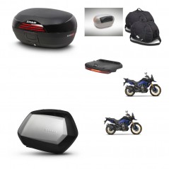 SHAD SH35 PREMIUM suitcases + mounting bracket SH46 trunk accessories 45 L KIT-480727