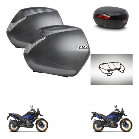 SHAD Baul SH46 + soporte montaje maletas SH36 accesorios 45 L KIT-480741