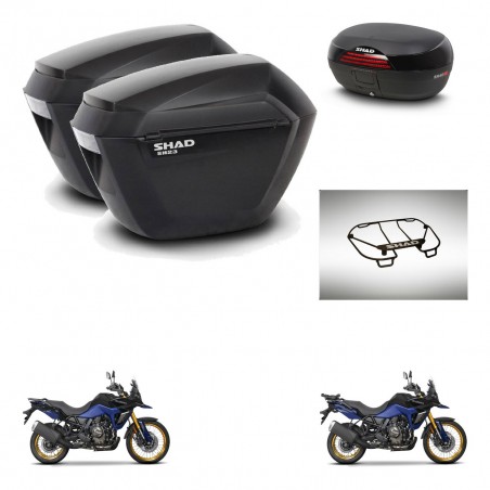 SHAD Baul SH46 + soporte montaje maletas sh23 accesorios 45 L KIT-480743