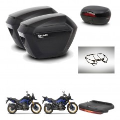 SHAD SH46 trunk + mounting bracket sh23 suitcases accessories 45 L KIT-480749