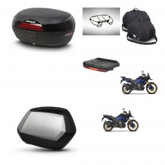 SHAD SH35 PREMIUM suitcases + mounting bracket SH46 trunk accessories 45 L KIT-480751