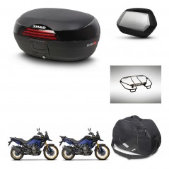 SHAD SH35 PREMIUM suitcases + mounting bracket SH46 trunk accessories 45 L KIT-480756