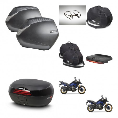 SHAD Baul SH46 + soporte montaje maletas SH36 accesorios 45 L KIT-480760