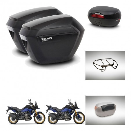 SHAD Baul SH46 + soporte montaje maletas sh23 accesorios 45 L KIT-480767