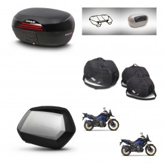 SHAD SH35 PREMIUM suitcases + mounting bracket SH46 trunk accessories 45 L KIT-480781