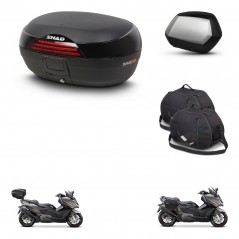 SHAD SH35 PREMIUM suitcases + mounting bracket SH46 trunk accessories 45 L KIT-480889