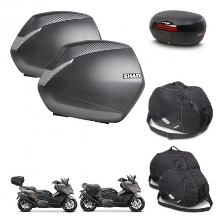 SHAD Baul SH46 + soporte montaje maletas SH36 accesorios 45 L KIT-480898