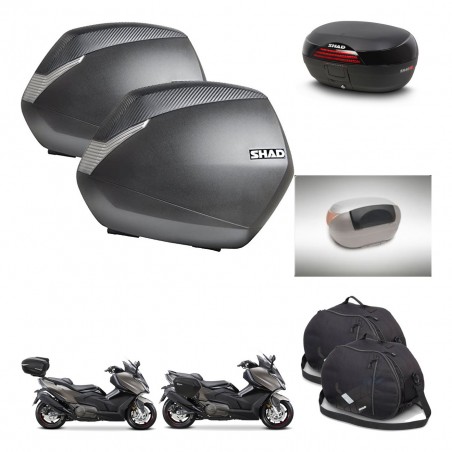 SHAD Baul SH46 + soporte montaje maletas SH36 accesorios 45 L KIT-480910