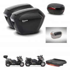 SHAD Baul SH46 + soporte montaje maletas sh23 accesorios 45 L KIT-480917
