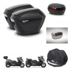 SHAD SH46 trunk + mounting bracket sh23 suitcases accessories 45 L KIT-480923