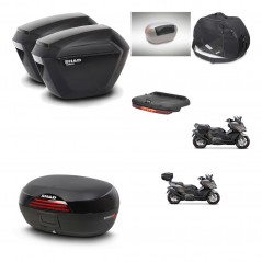SHAD SH46 trunk + mounting bracket sh23 suitcases accessories 45 L KIT-480929