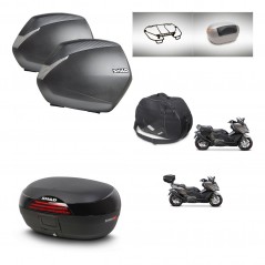 SHAD Baul SH46 + soporte montaje maletas SH36 accesorios 45 L KIT-480969