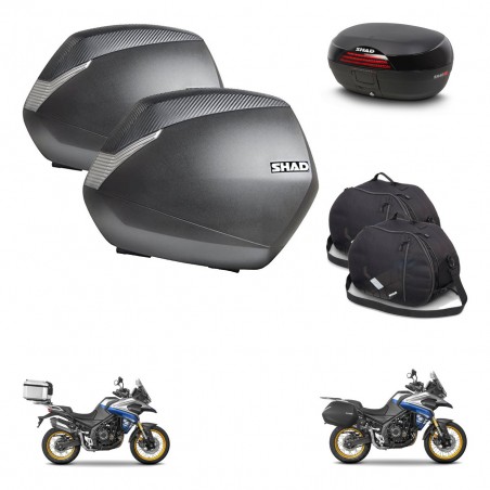 SHAD Baul SH46 + soporte montaje maletas SH36 accesorios 45 L KIT-480982